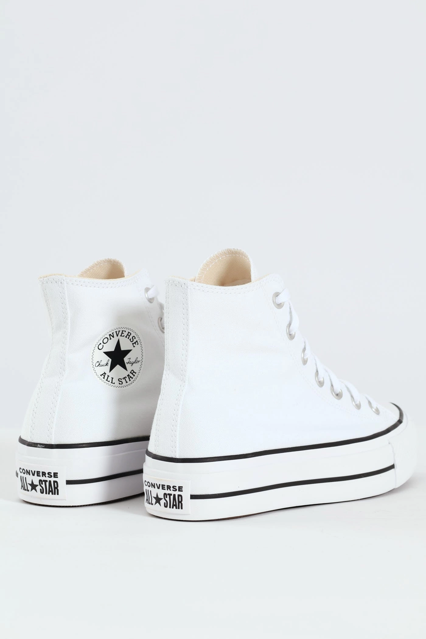 Padded Activity ToeBumper Chuck Taylor All Star Canvas Platform Sneaker - White