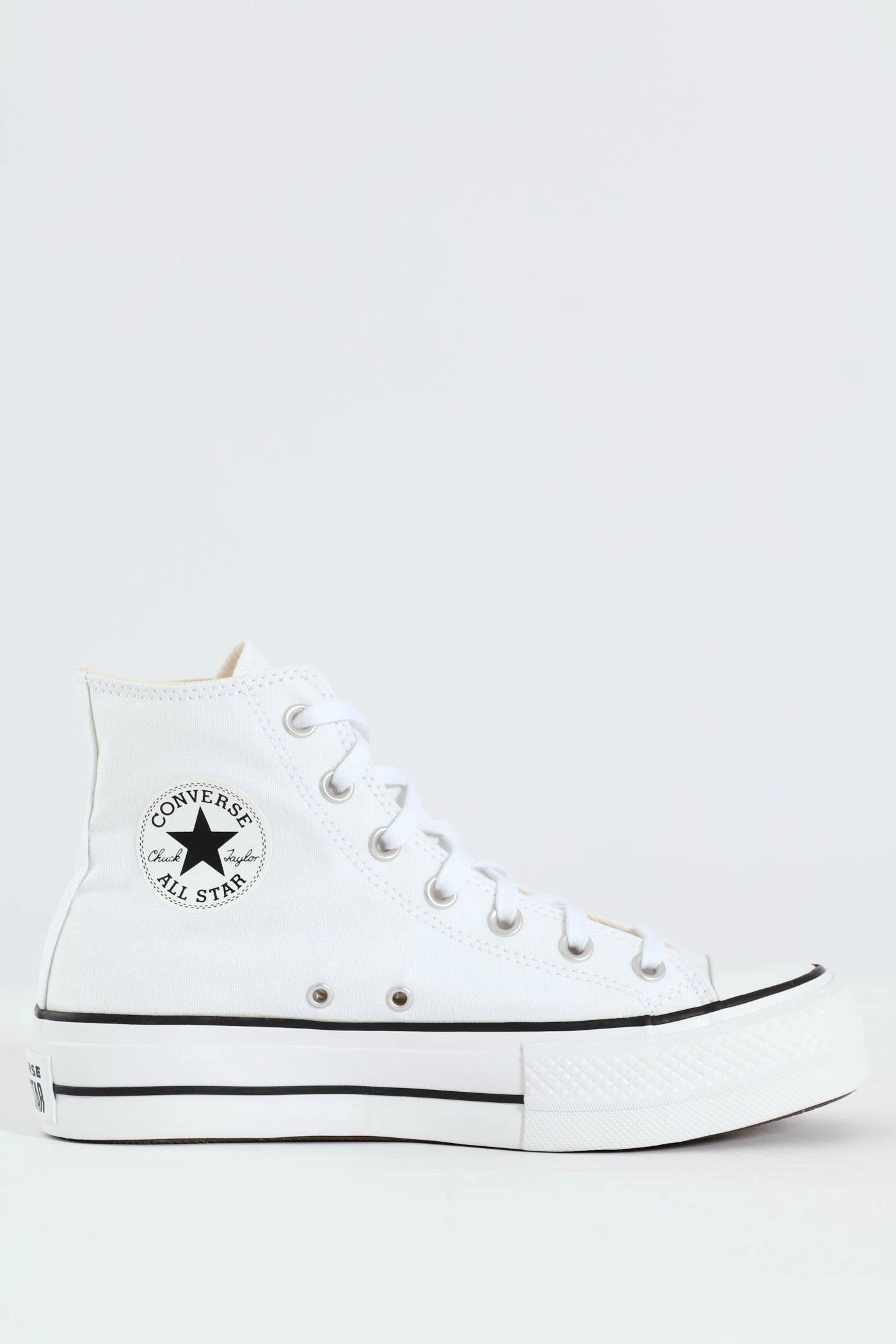 Chuck Taylor All Star Canvas Platform Sneaker - White Sneaker Auctions