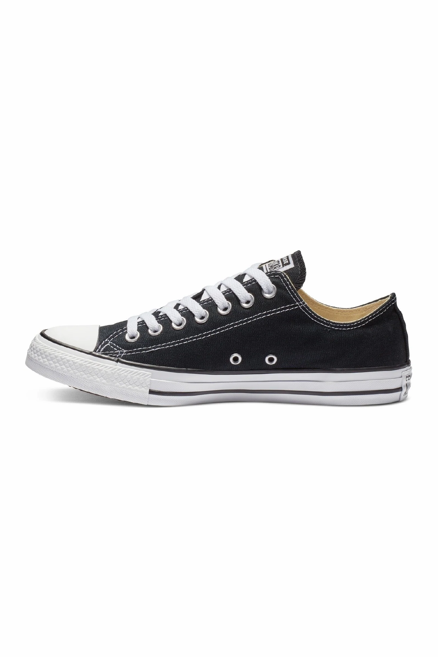 Chuck Taylor All Star Lo Basic Sneaker - Black/White Abrasion Shield