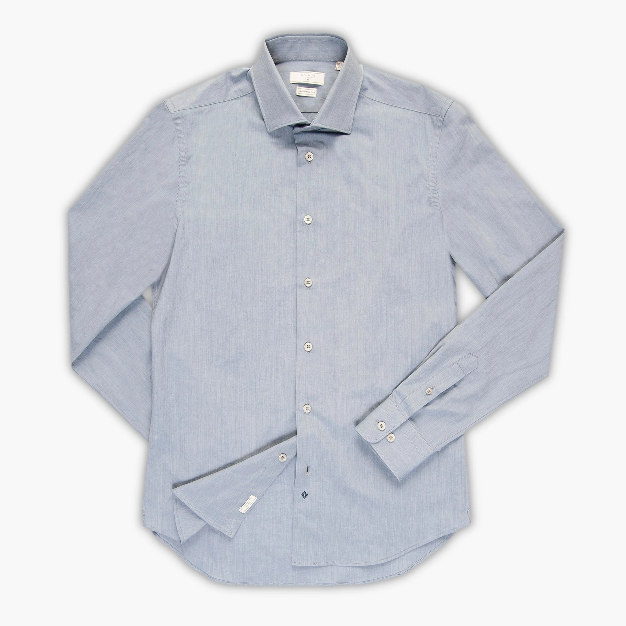 Versatile and Comfortable Clamenc shirt in Cotton Micro Oxford