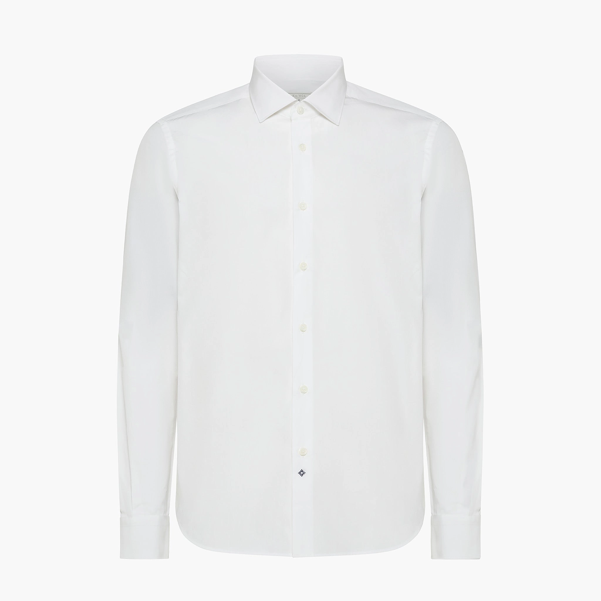 Flattering Fit Christmas Clamenc shirt in popeline easy care