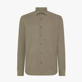 Clamenc shirt in superlight Corduroy Athletic Comfort Wear