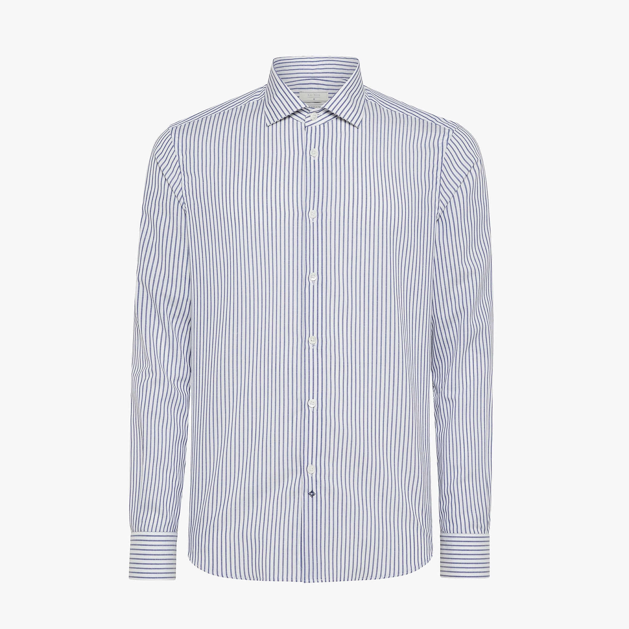 Clamenc shirt Stripe Journey Cotton Linen hiking clothes spandex blend