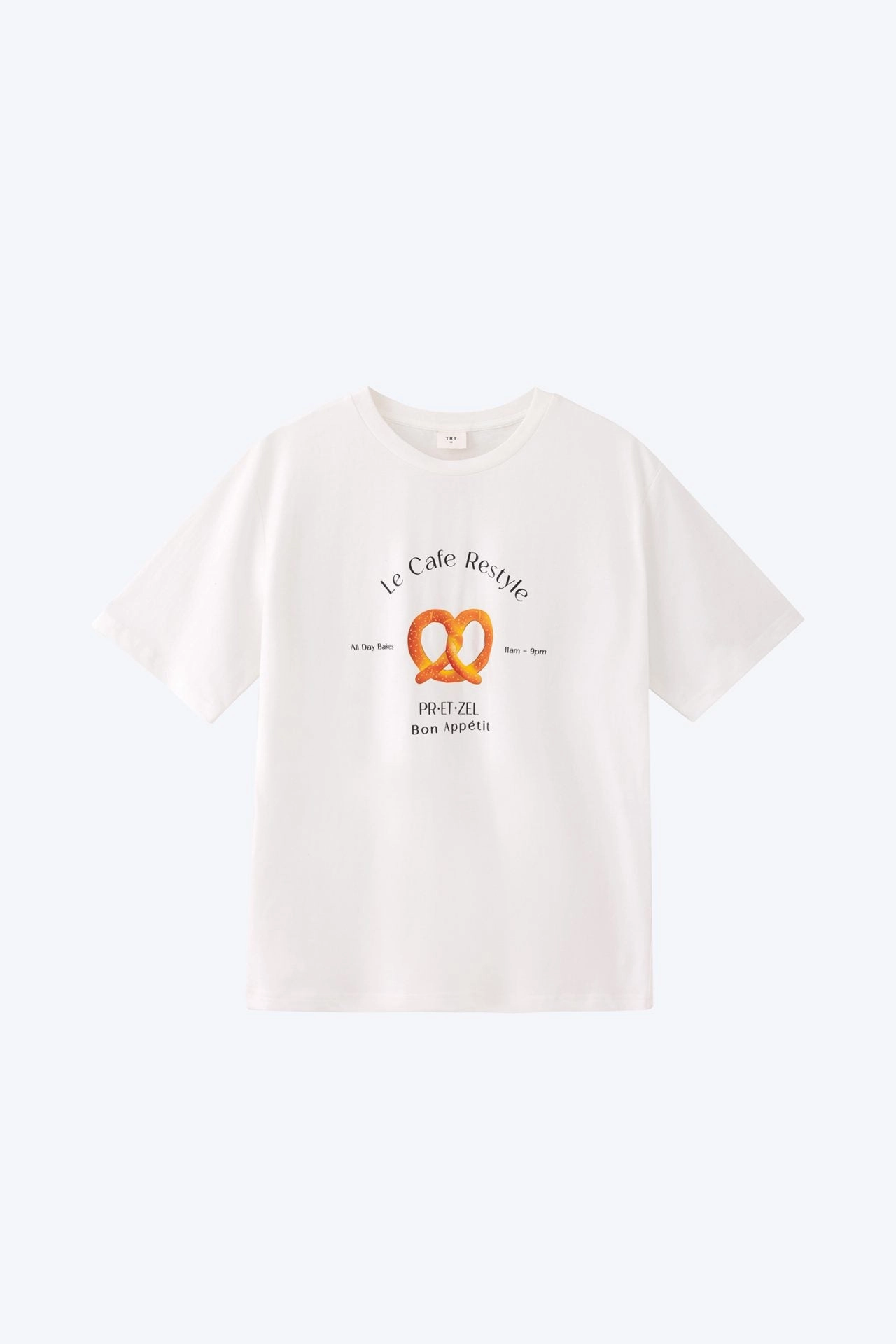 Le Caf?? Restyle Pretzel Tee [AT] dry cleanable