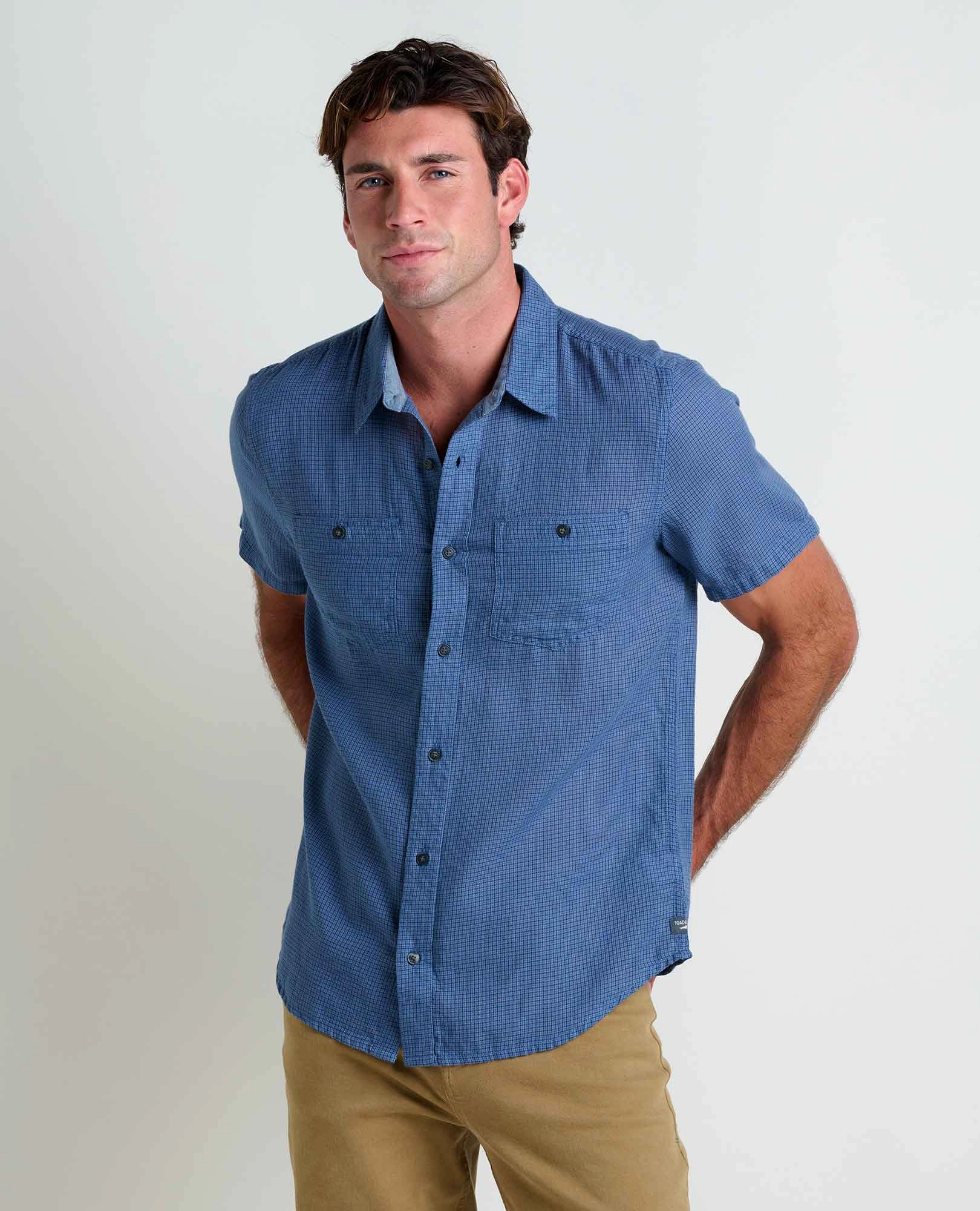 Honcho Short Sleeve Shirt wrinkle free