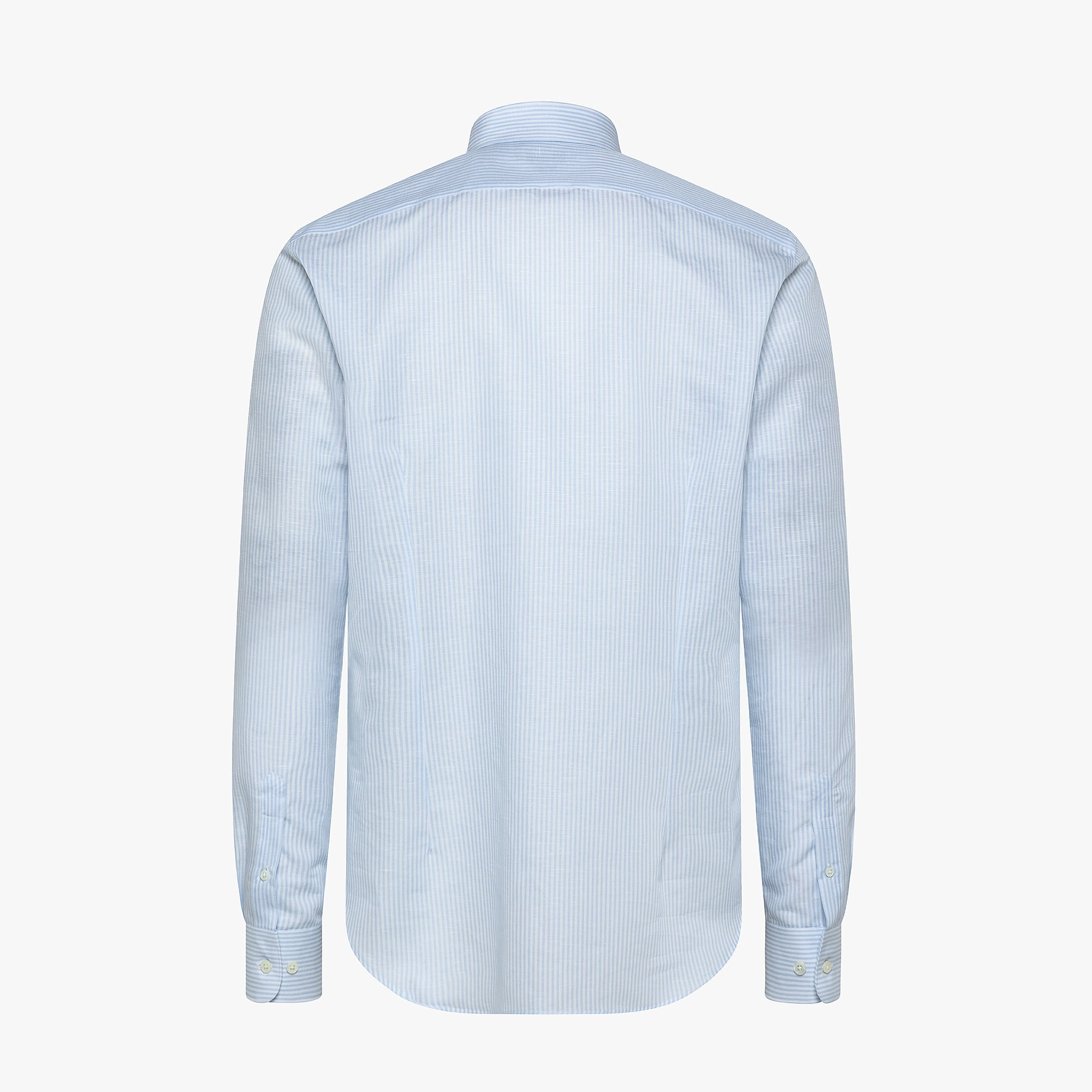 Clamenc yarn dyed striped structure shirt Gym workout