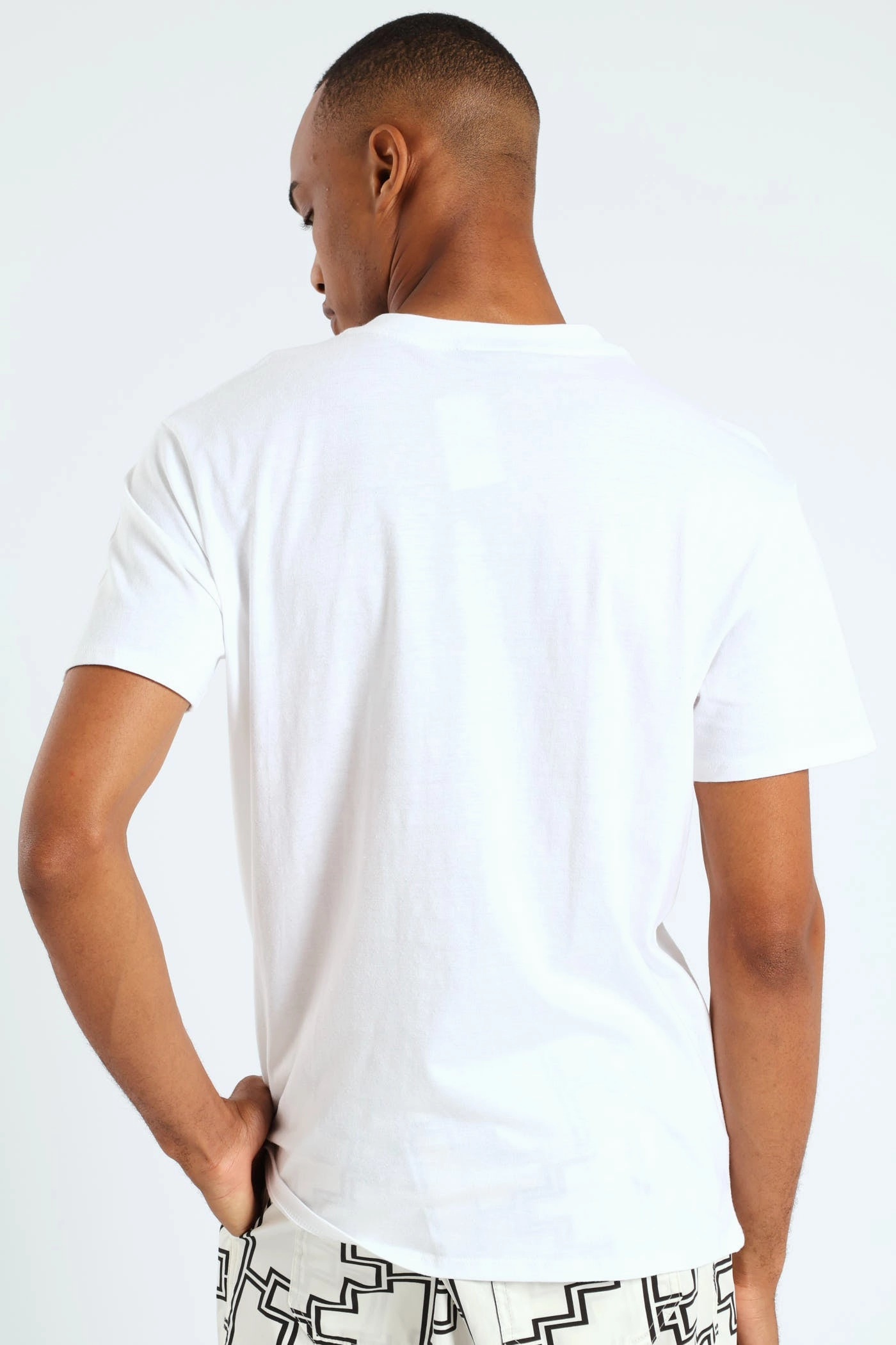 City Smart FadeResistant Coating Savage Print Tee - White