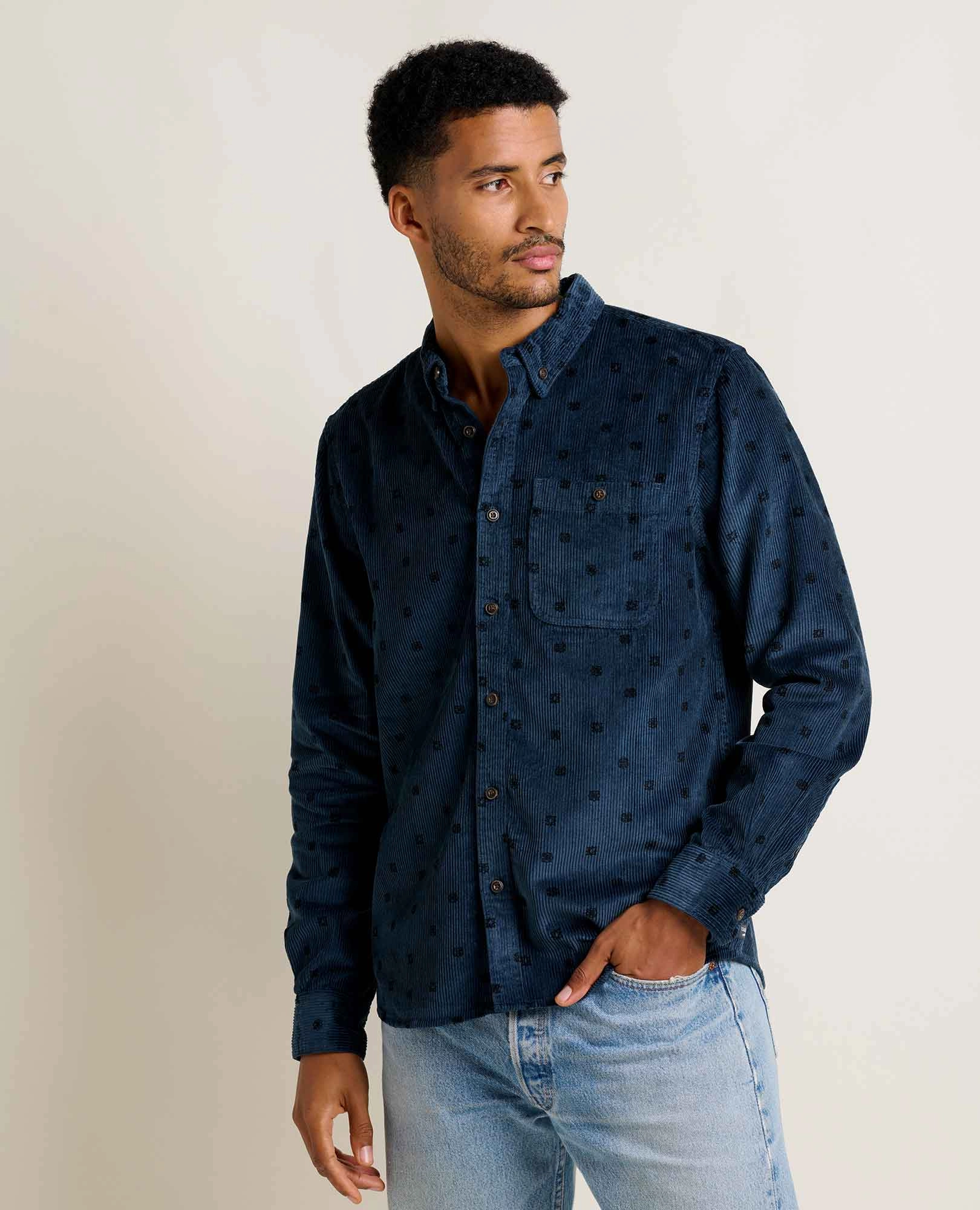 Men's Cascadia Cord Shirt Workwear Essential Relaxed Vibe