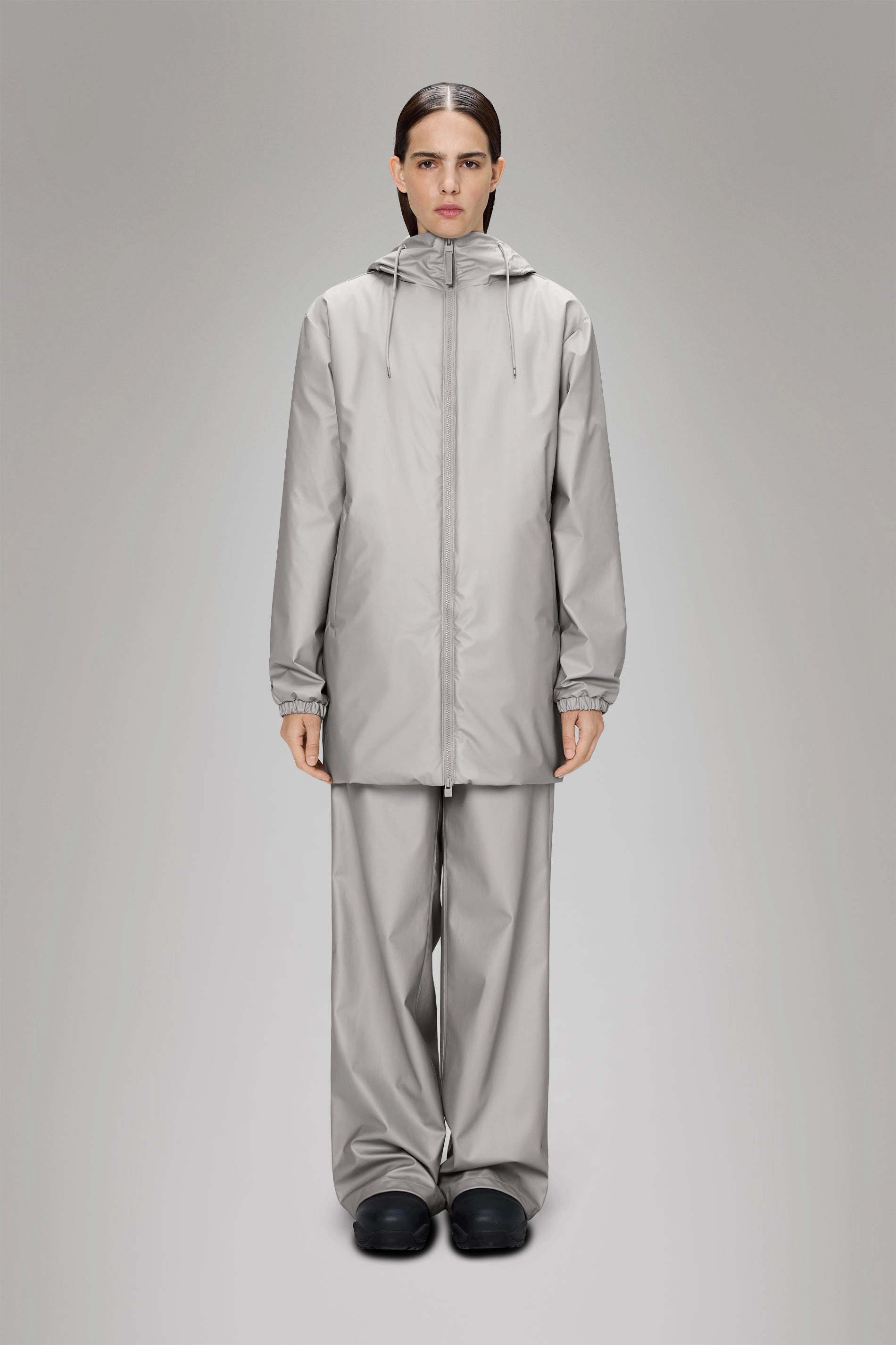 Flexible Shoulder Sustainable Recycled Material Lohja Long Insulated Jacket