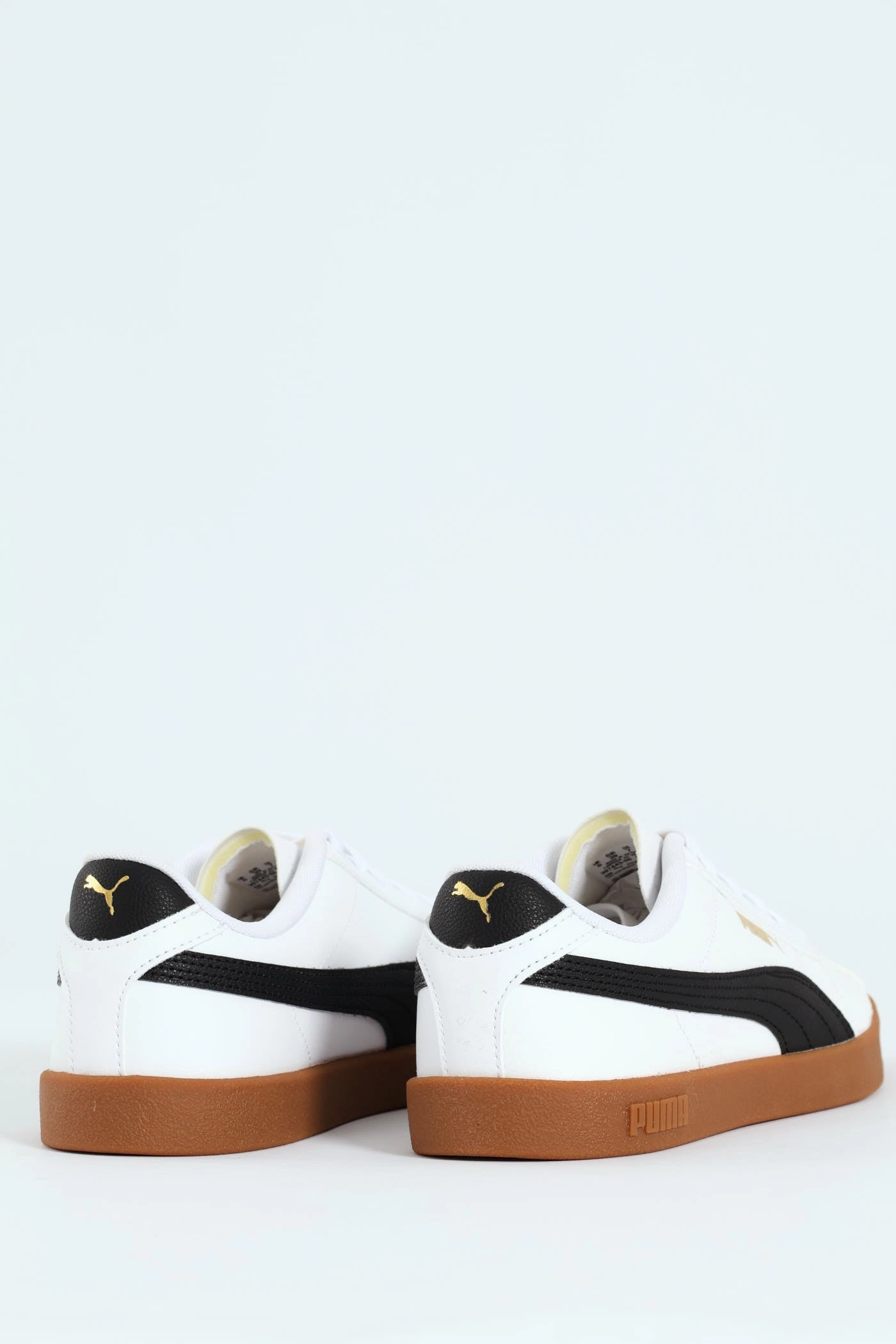 Dynamic Fit System Club II Court Sneaker With Gum Sole - White/Black