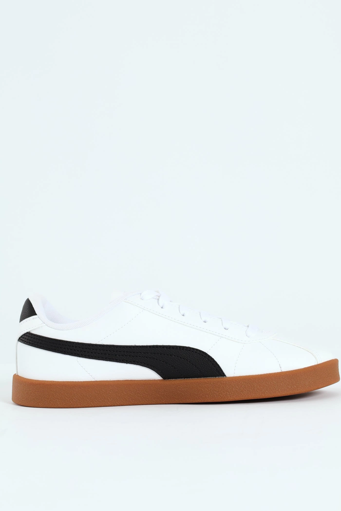 Club II Court Sneaker With Gum Sole - White/Black Multi Use Fashion Comfort