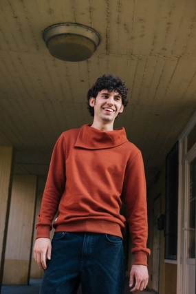 COLLAR / HENNA Easy Wear Satin