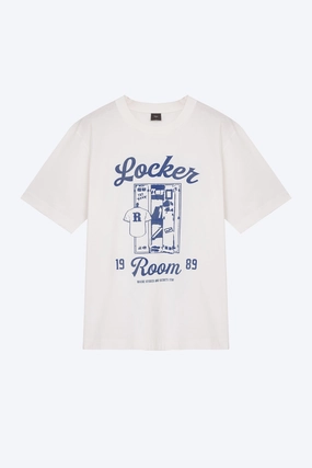 EcoFriendly Material Antistatic College Locker Room Tee - Cream