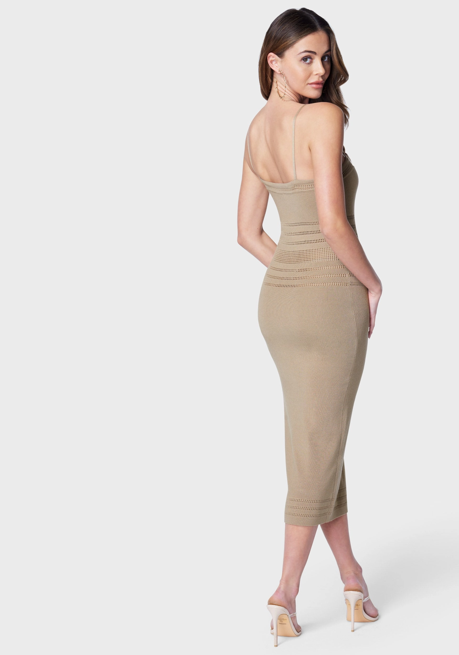 Crochet Tube Midi Dress Fashion Daily