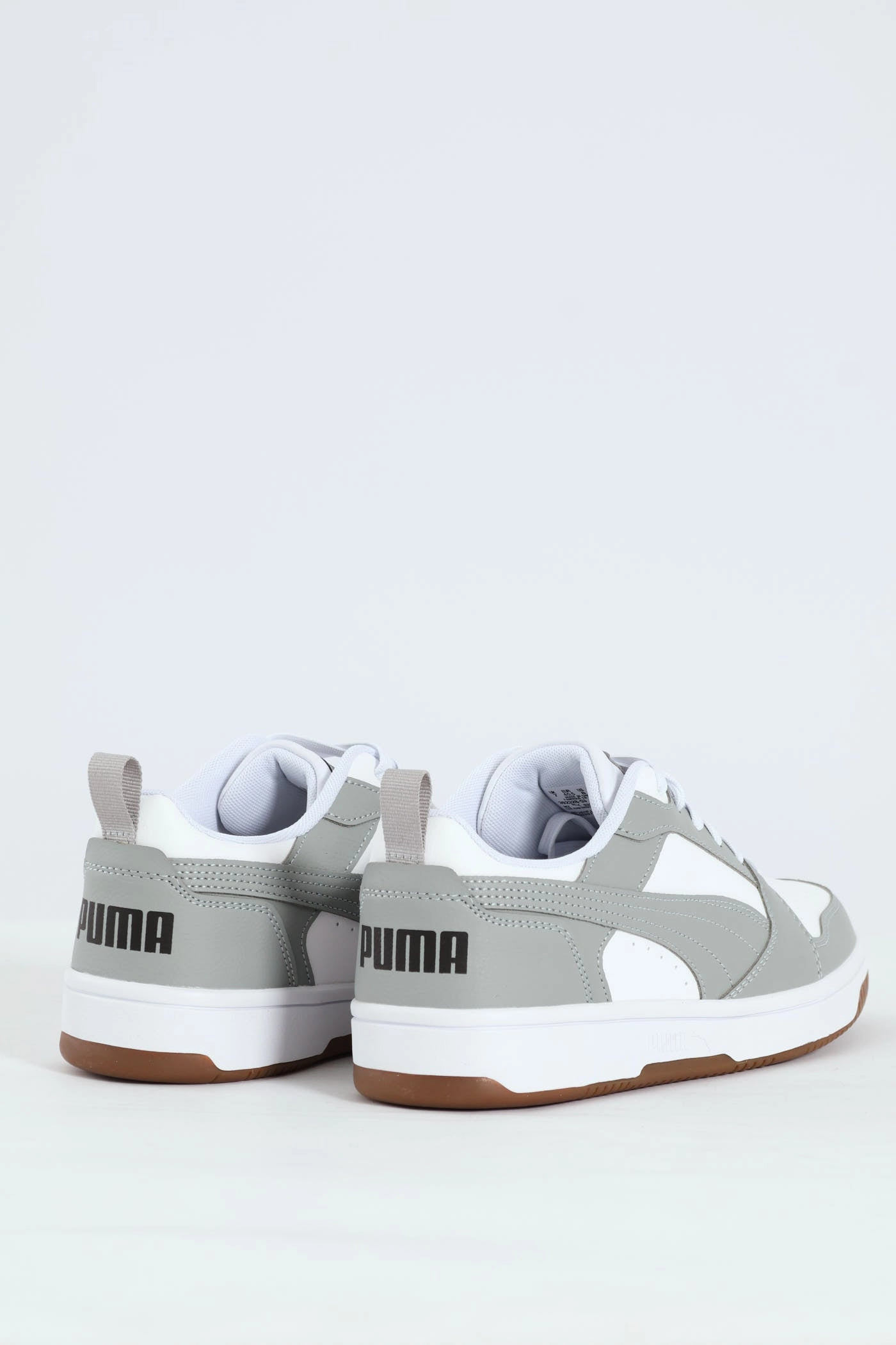 athletic style Stitched Toe Box Rebound V6 Low Sneaker - White/Grey