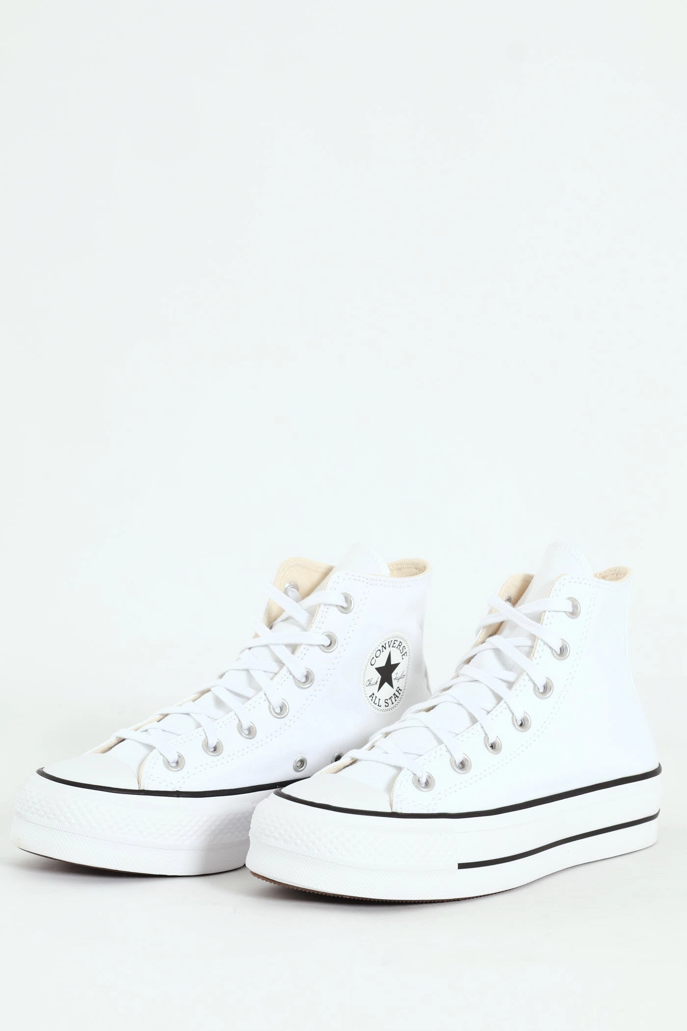 Everyday Appeal Chuck Taylor Canvas All Star Platform Sneaker - White