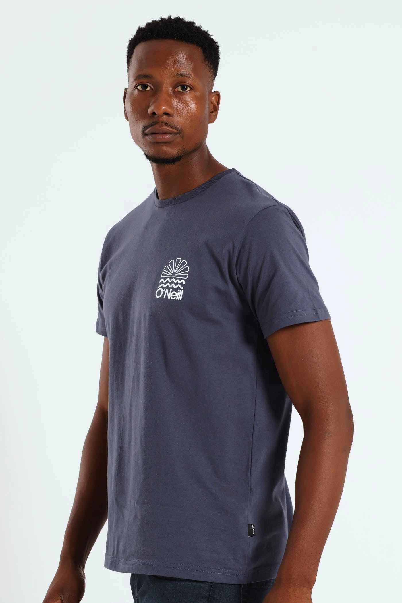 Radiate Tee - Navy Casual Layer Look Breathable mesh panel