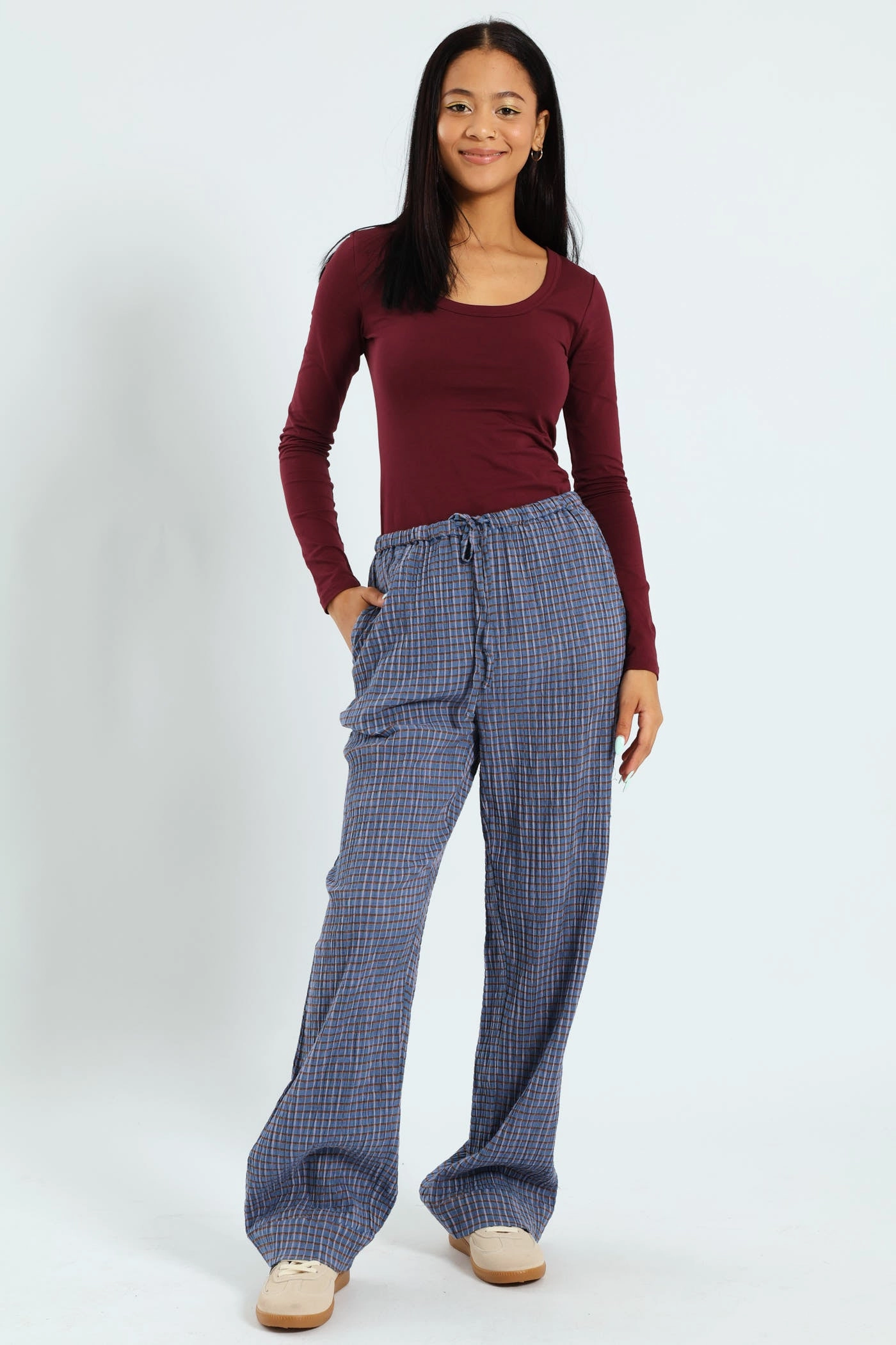Relaxed Lounge Pants - Blue Odor Resistant