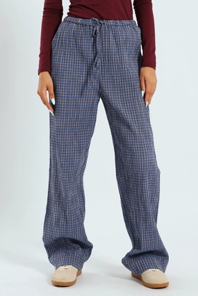 QuickReleaseBuckle Relaxed Lounge Pants - Blue