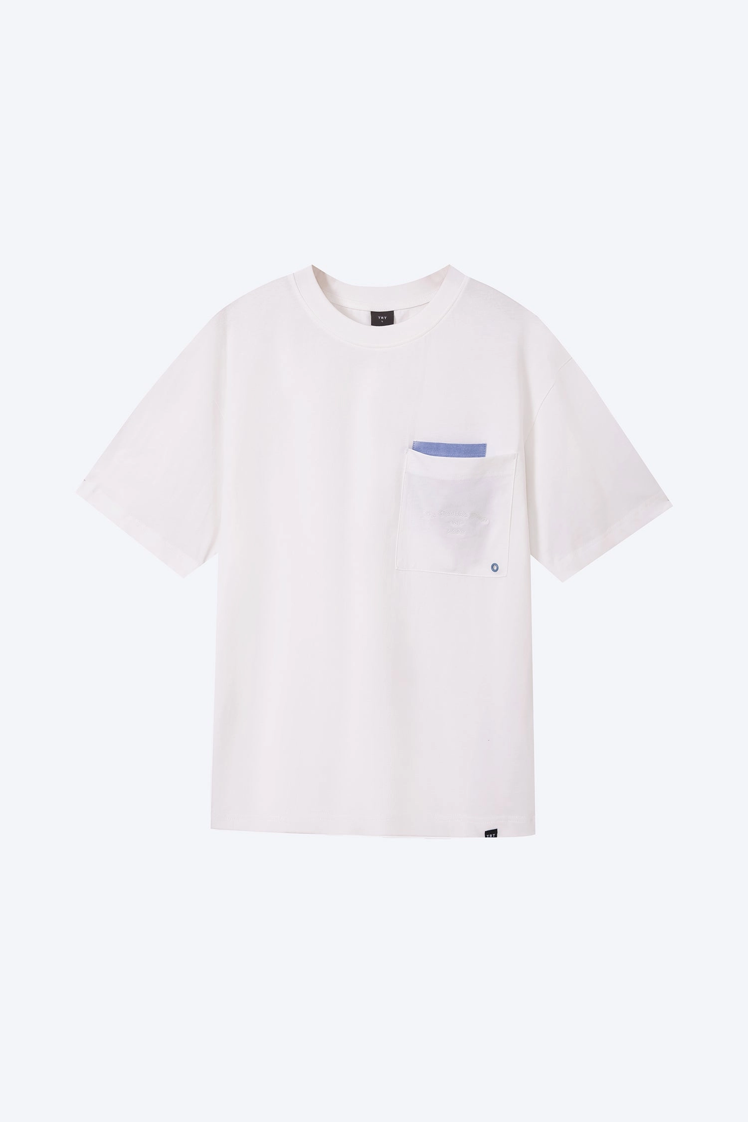 NonPill Surface Treatment (B) Double Pocket Tee - Cream