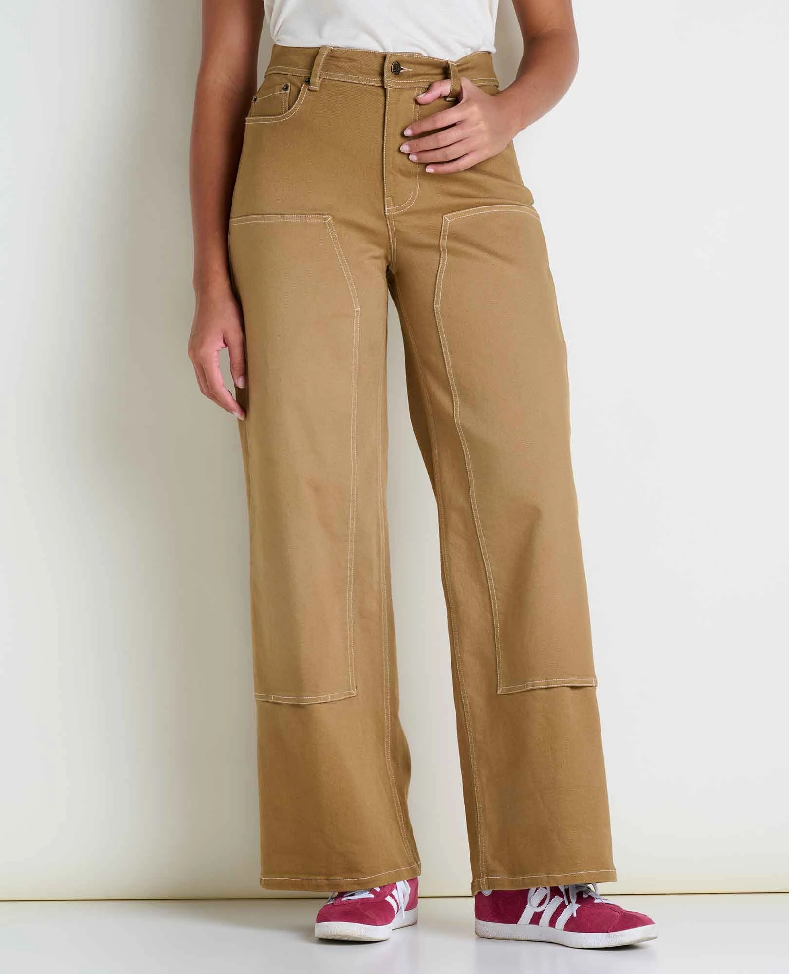 Loose cut Balsam Wide Leg Utility Pant