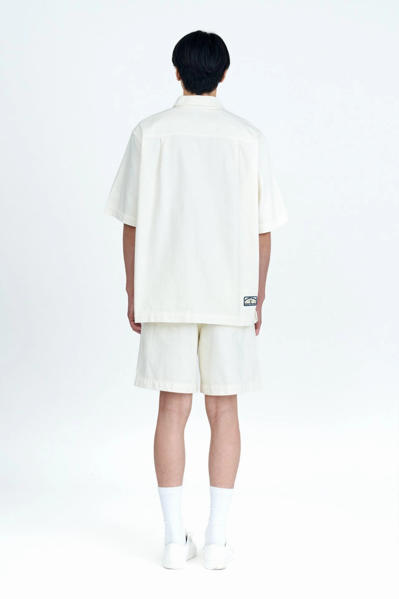 tall size Cotton Denim Shirt [AT]