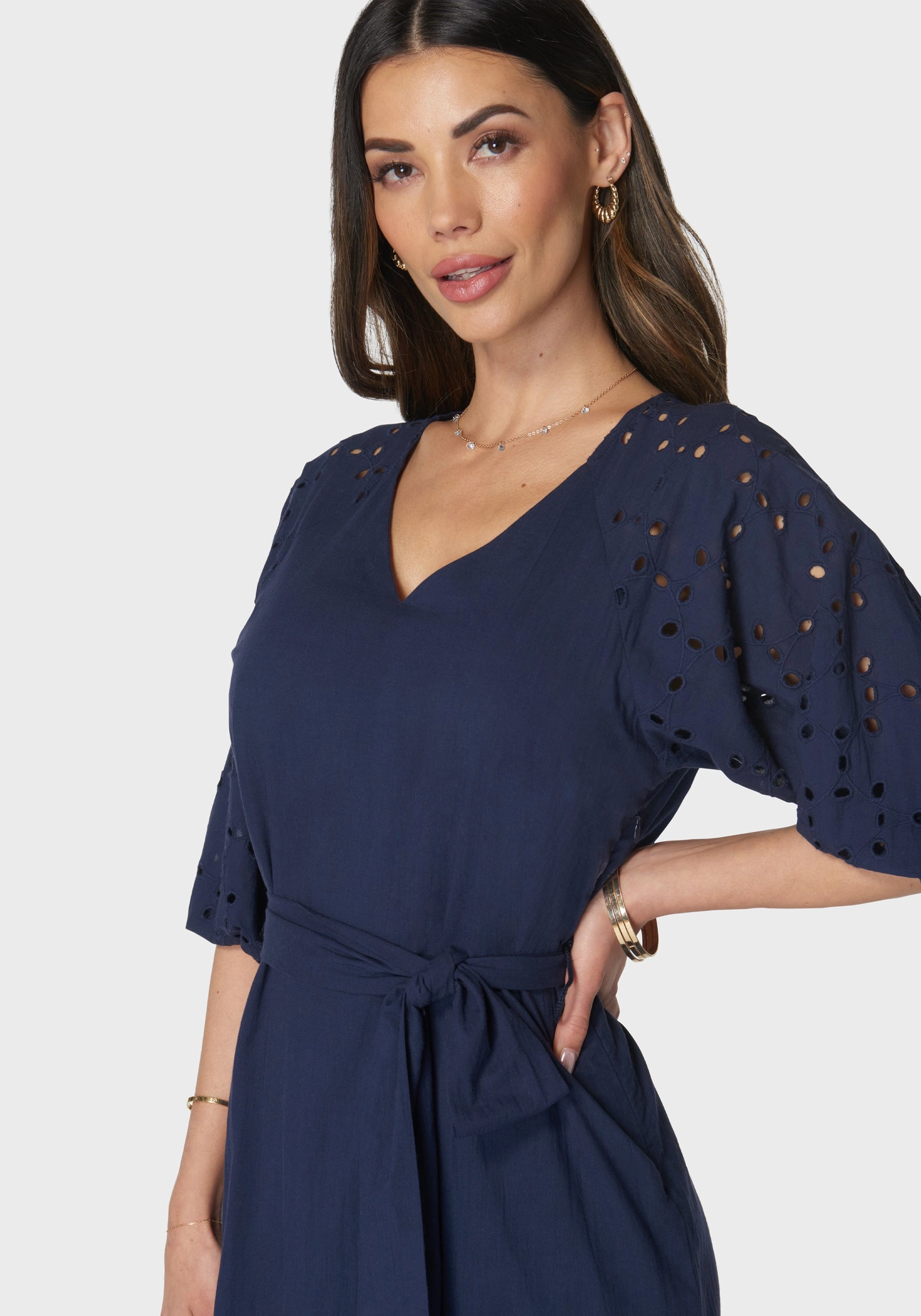 Cotton Eyelet Dress Urban appeal