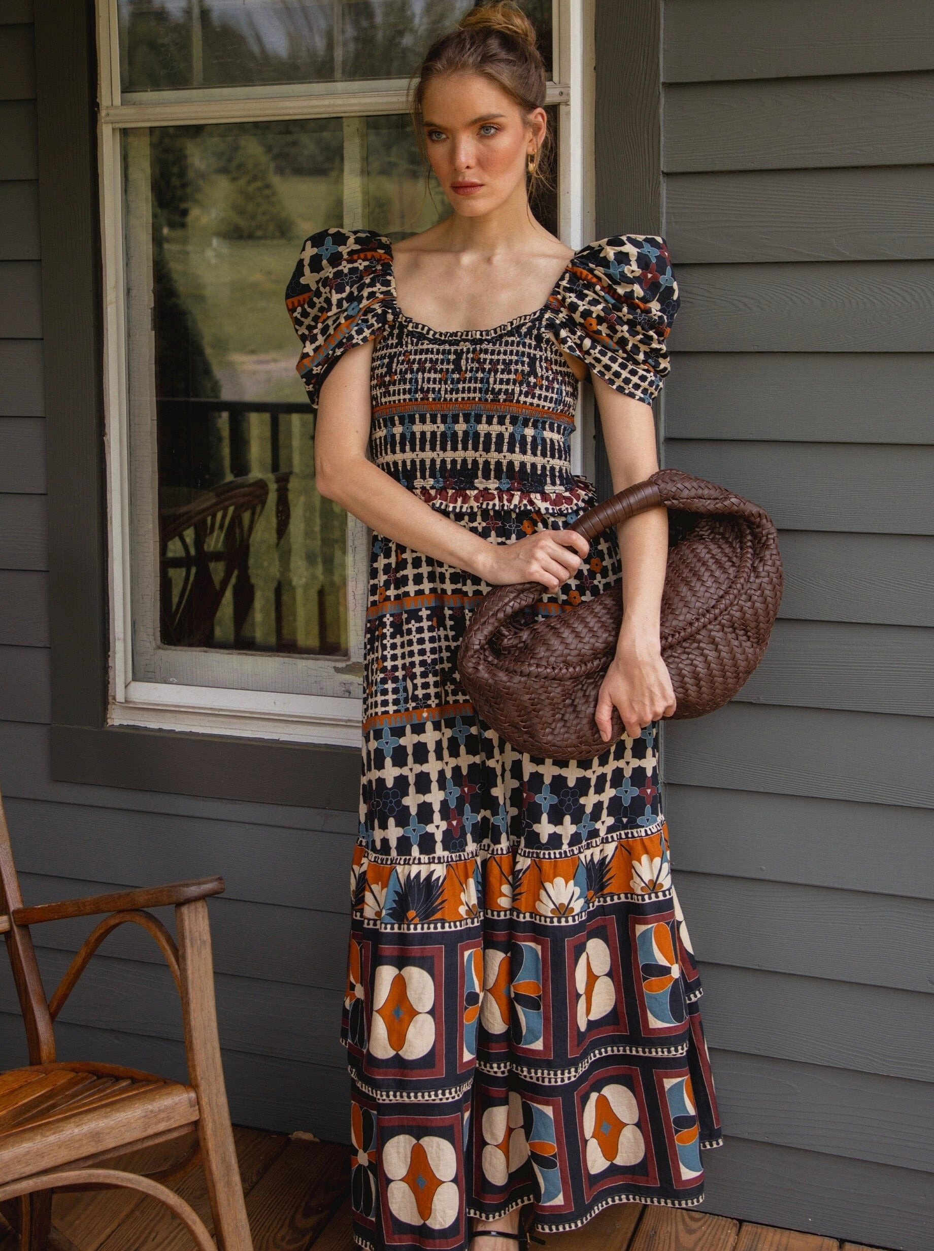 Comfortable and Chic Fay Maxi Dress - Deco