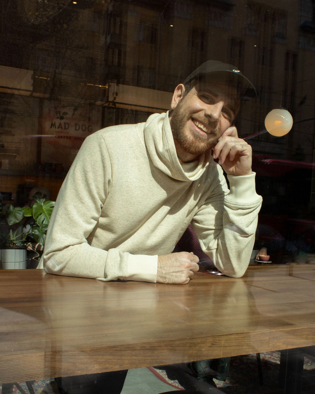 HEMP FUNNELNECK / ECRU product skiing suitability product pearl elegance