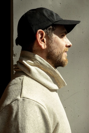 Street Comfort Casual HEMP FUNNELNECK / ECRU