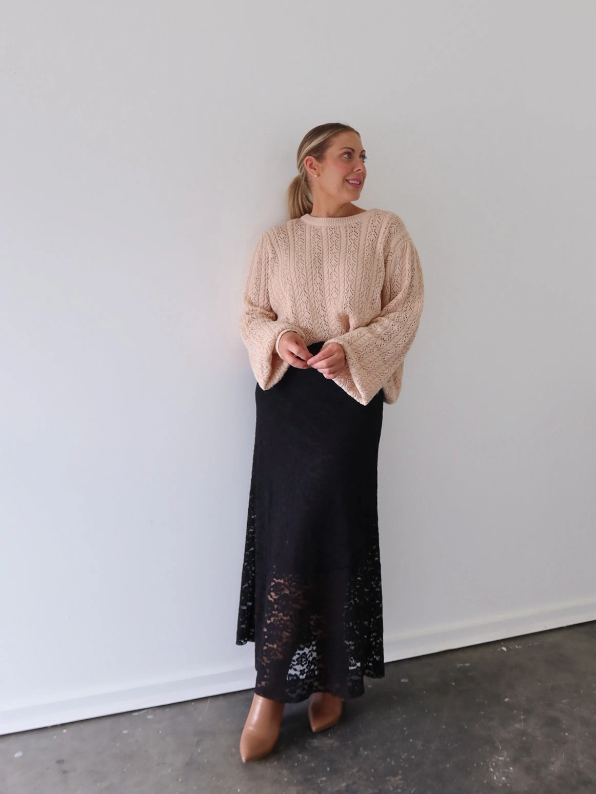 Ellie Skirt - Black Multi Purpose