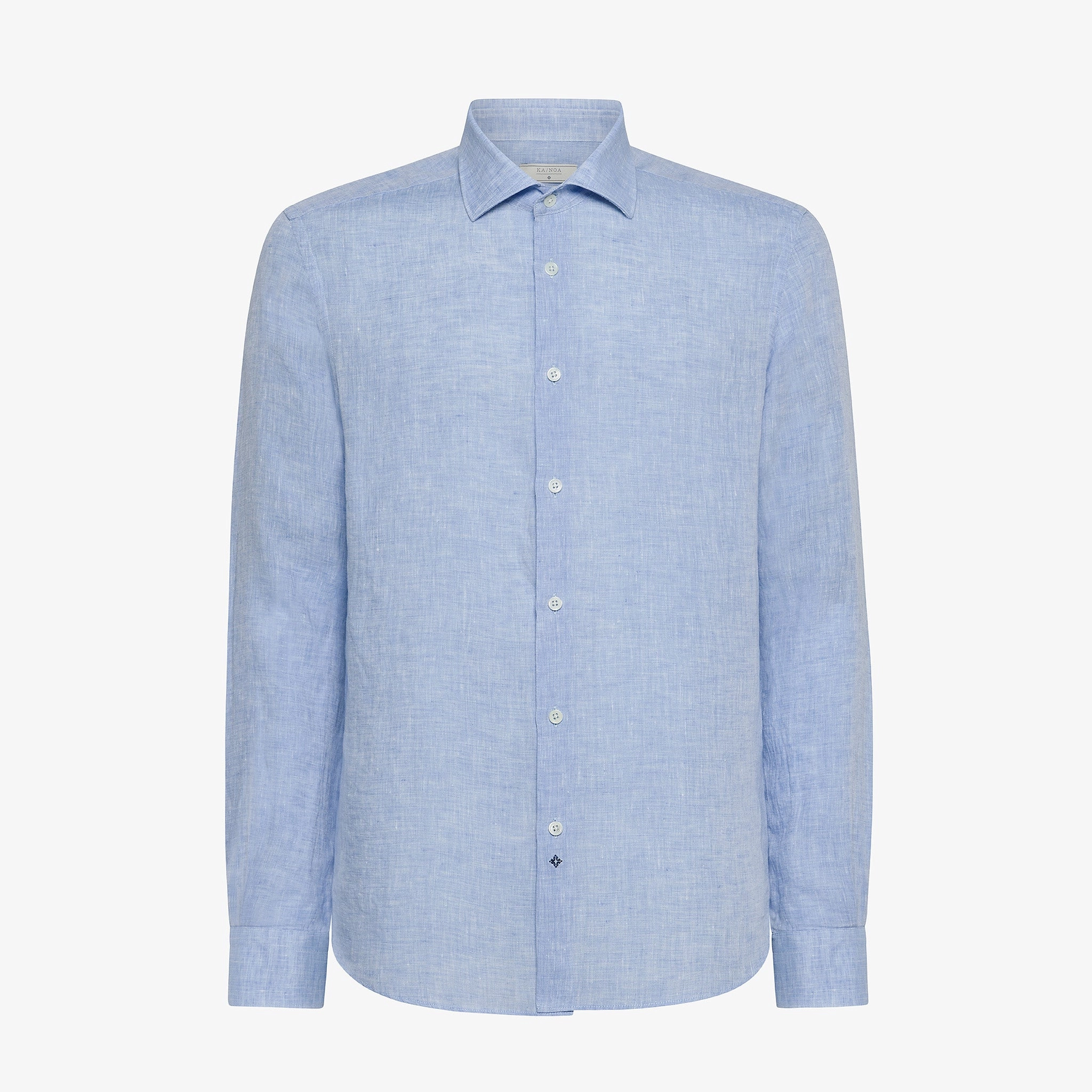 Clamenc shirt in Voile Linen Wrinkle Resistant Material Lightweight Shirt