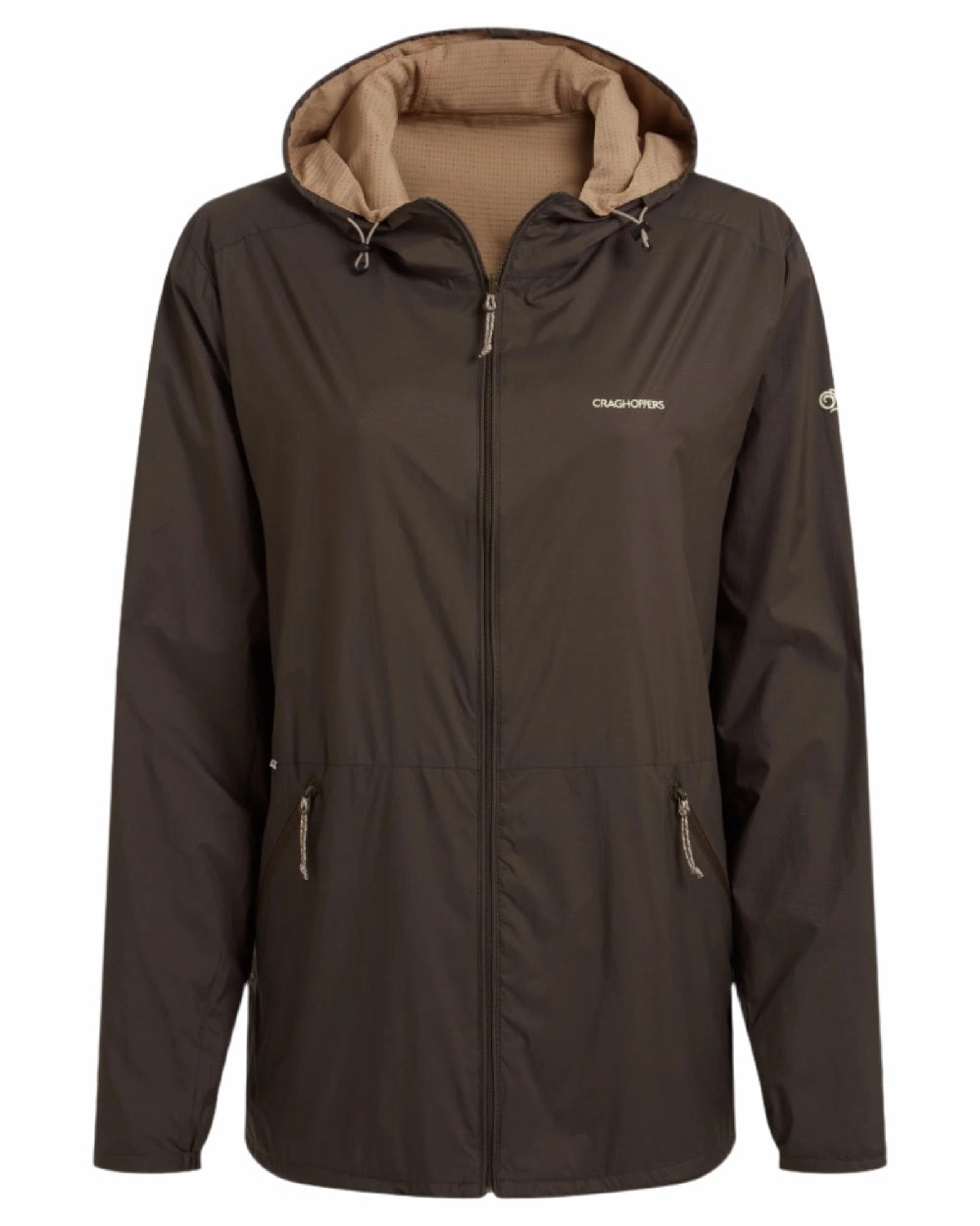 ScratchResistant Zippers Odor Control Treatment Craghoppers Mens NosiLife Ovis Reversible Jacket