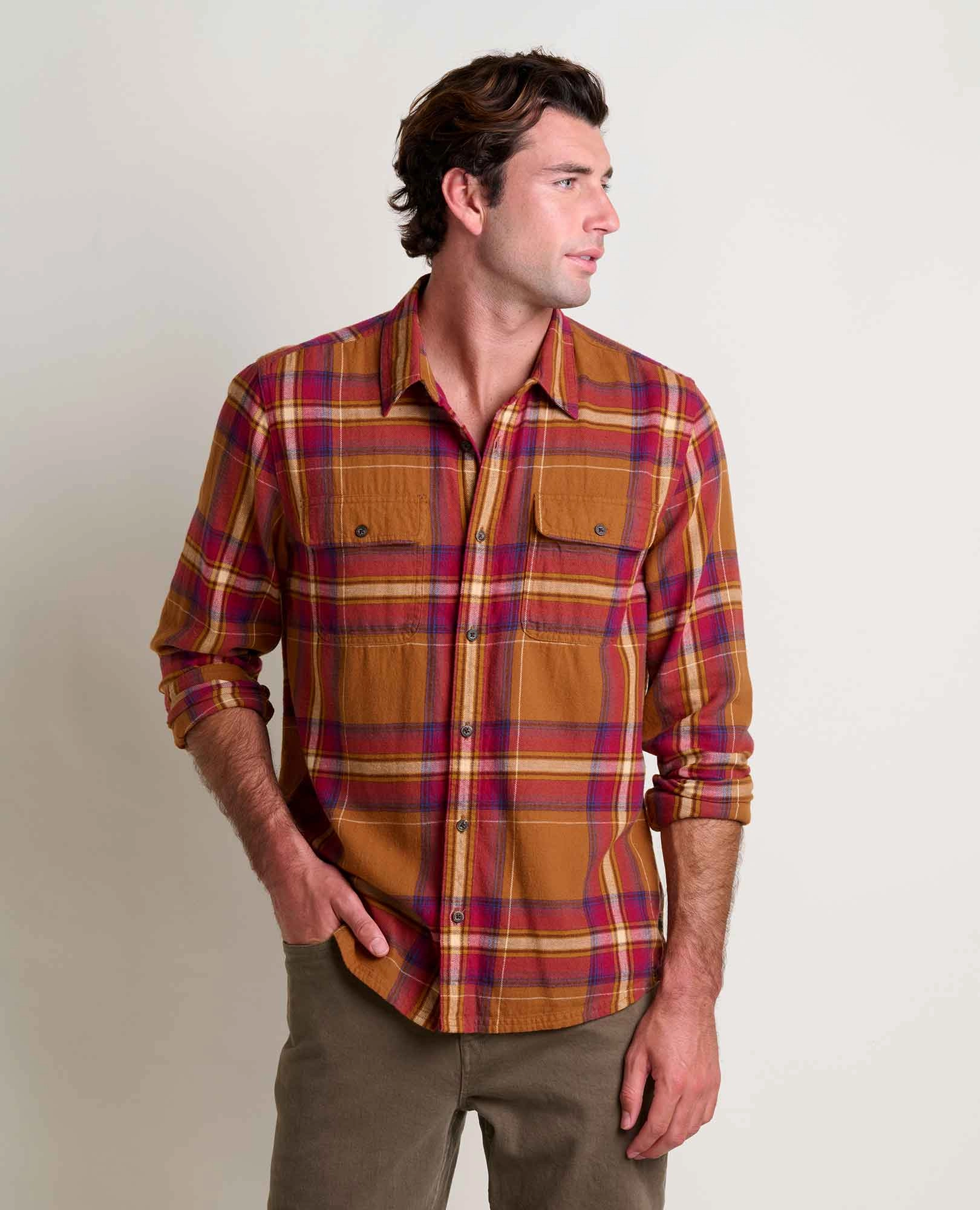 Creekwater Flannel Shirt Trendy Vibes Temperature Regulating