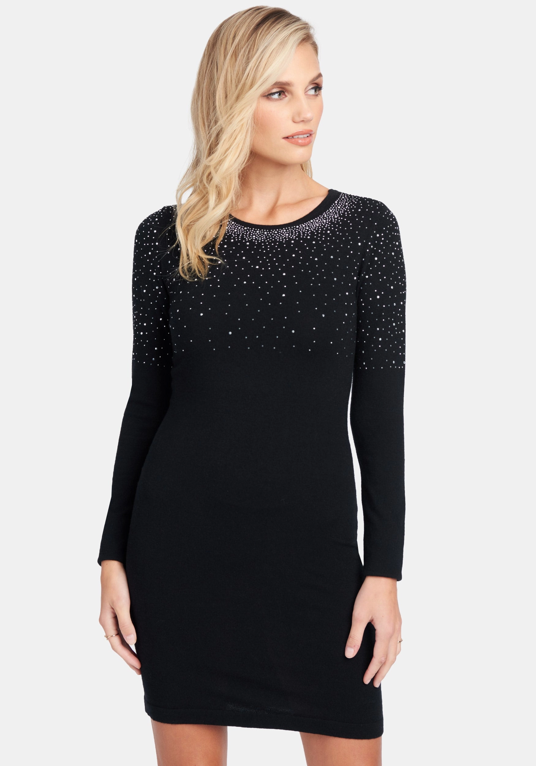 All-Day Fit Crew Neck Sweater Dress