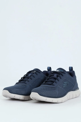 Urban Touch Track Lace Up Trainer - Navy