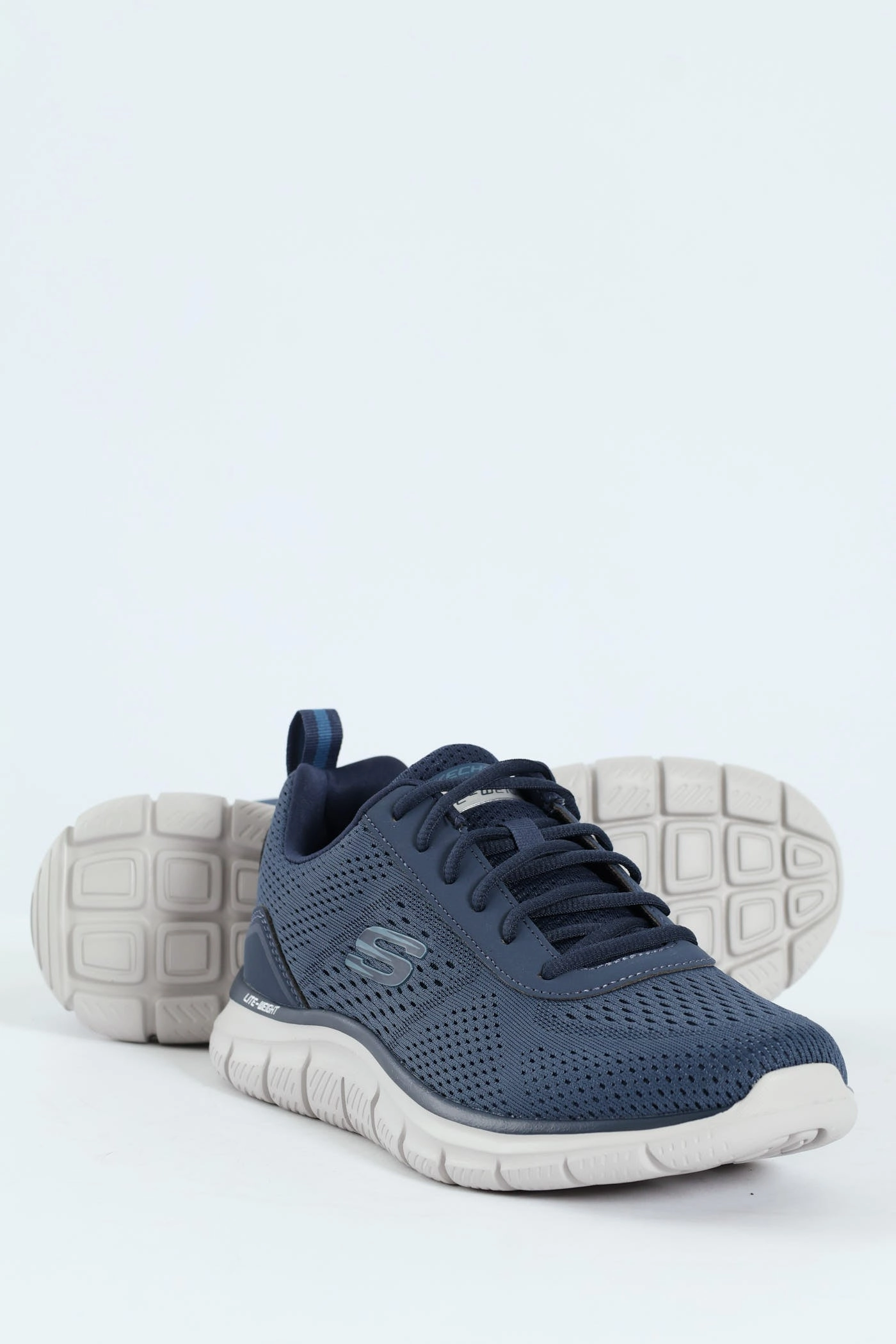 Daily Basics Minimalist Look Track Lace Up Trainer - Navy