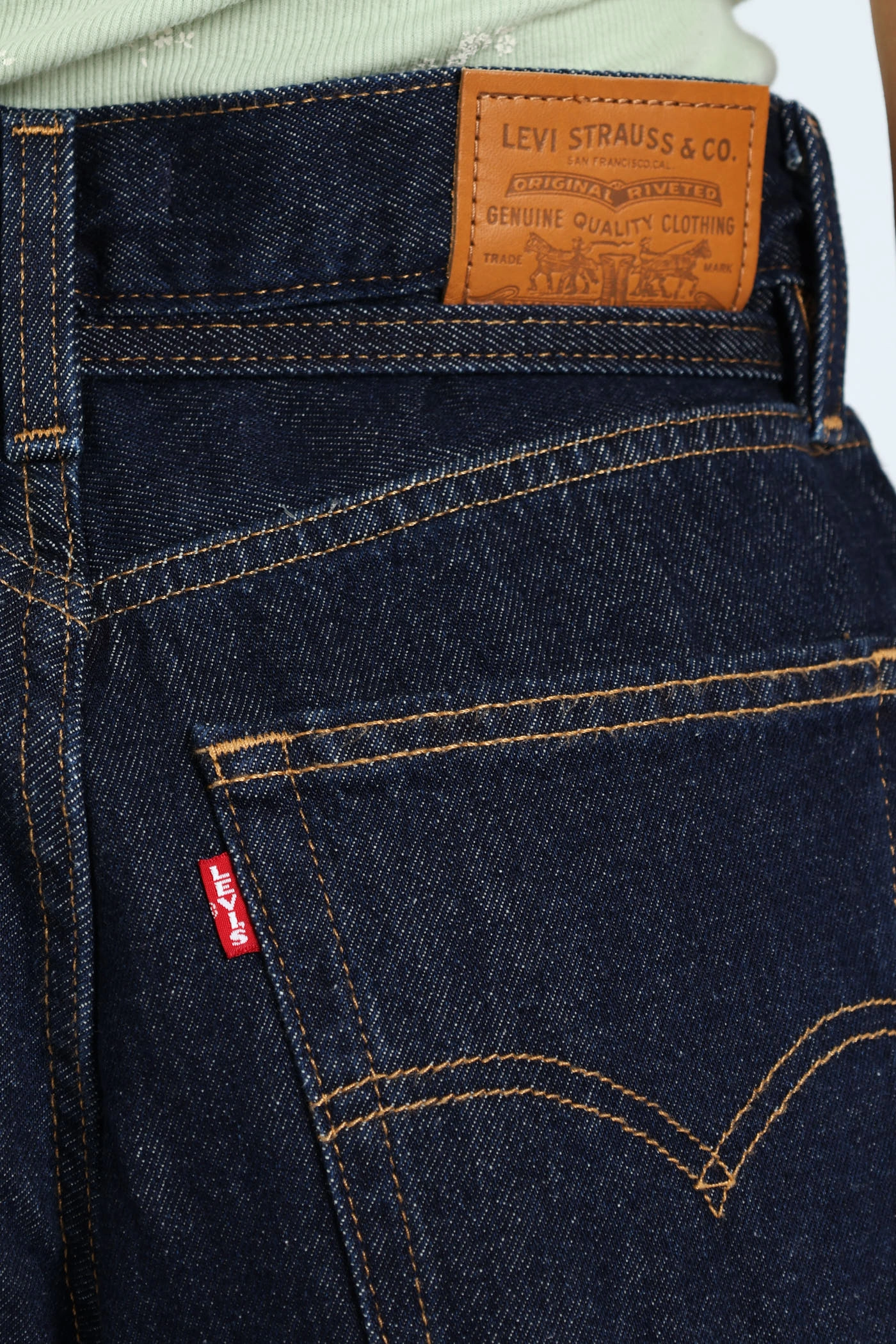 Culotte Pants - Dark Wash HypoallergenicMaterial