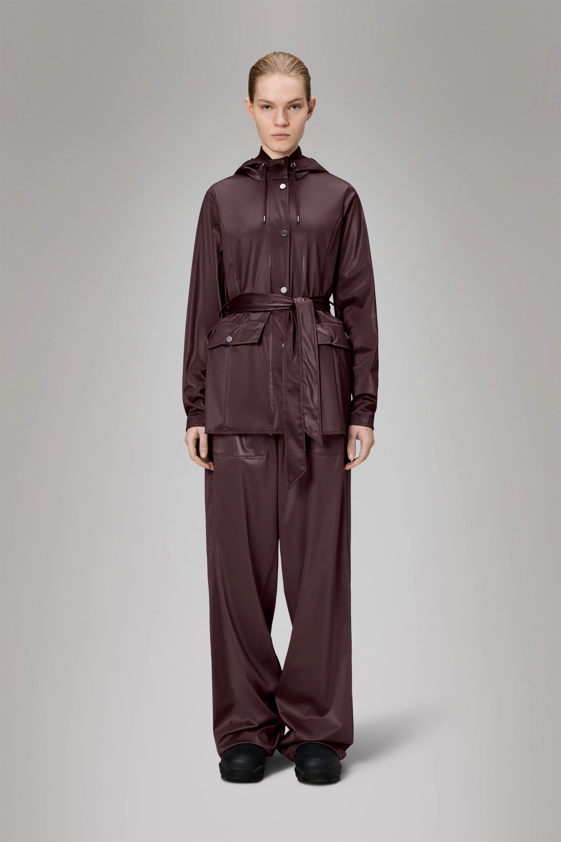 Non Restrictive Cut Curve Jacket