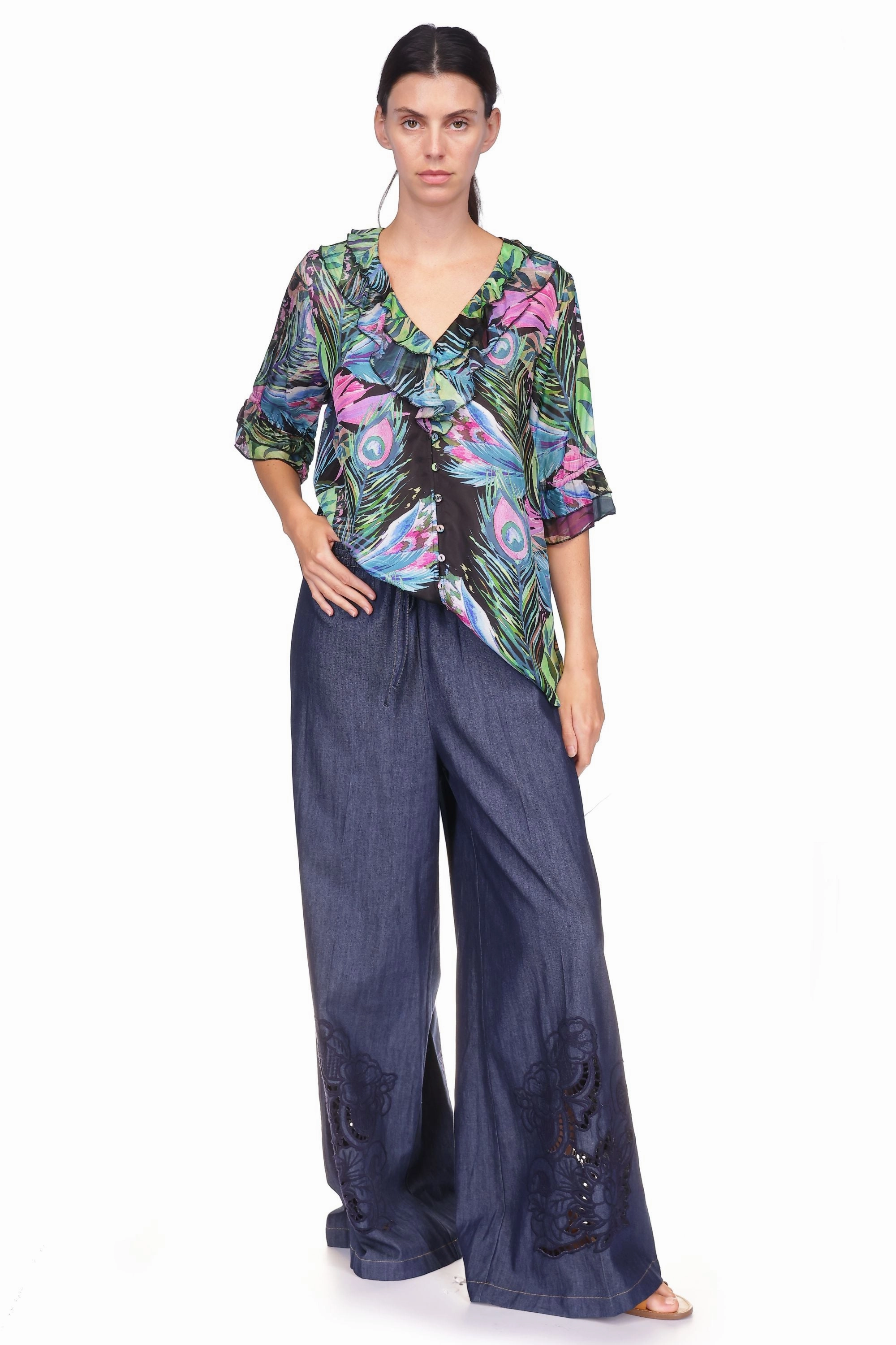 ADRIAAN SHIRT - C14625A2 Modern Style Picnic Outfit