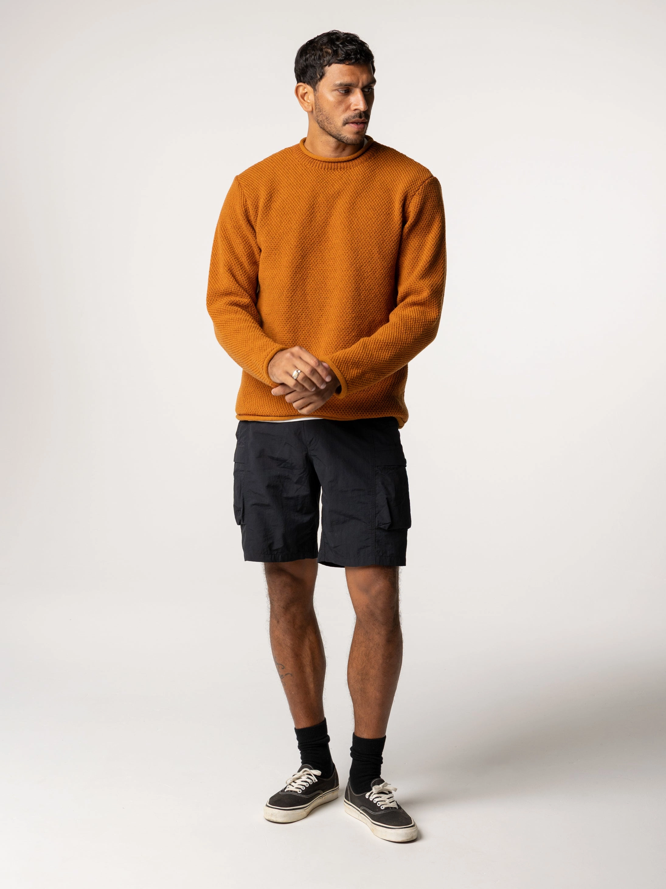 ZeroWaste Knitting Technique Men's Barents Jumper