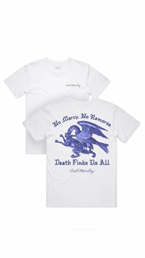 Death Finds Us All Tee Ergonomic Cut BoxyCrop