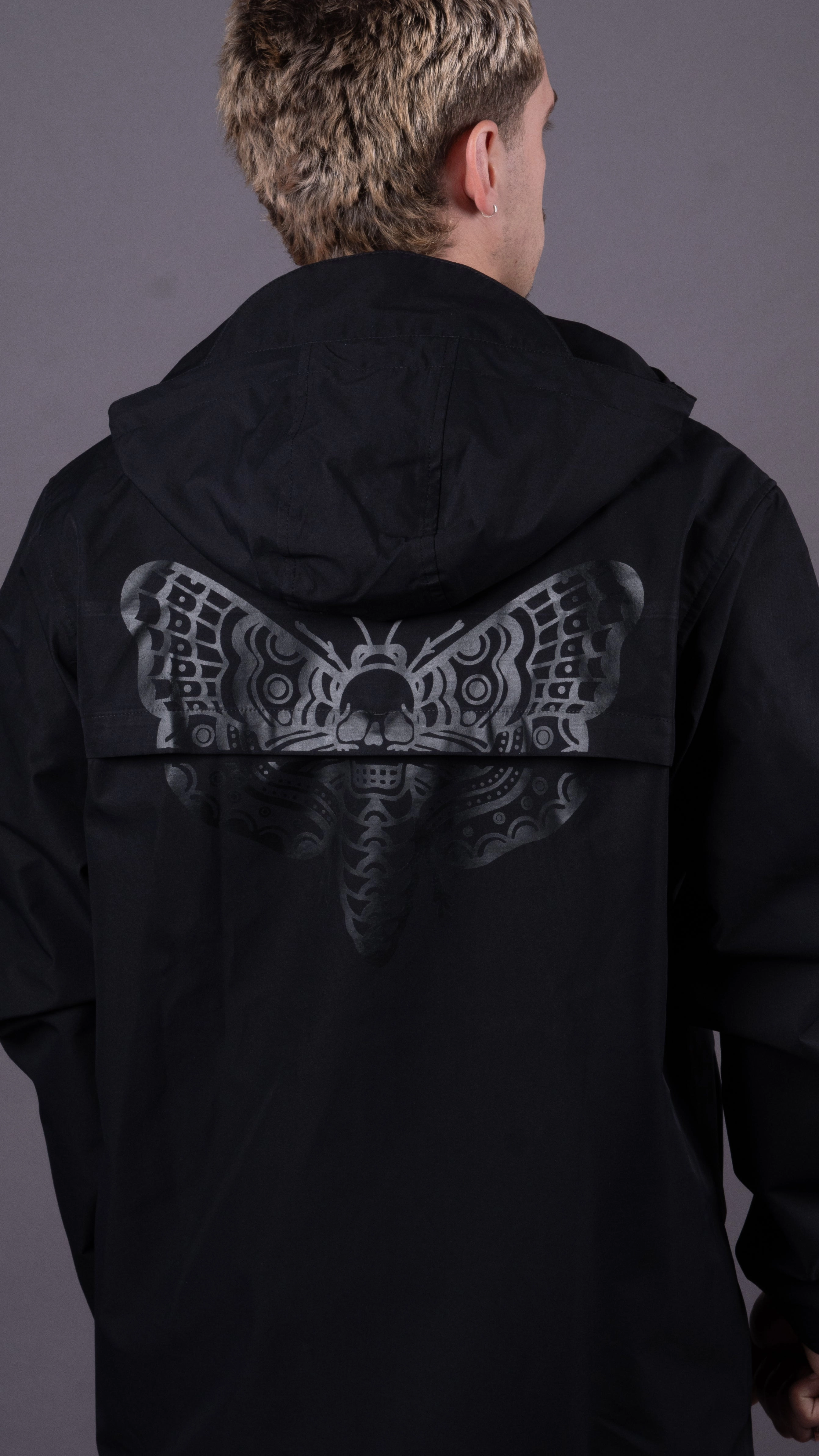 Death Moth Waterproof Tech Jacket Four Way Stretch Comfort Fit Design