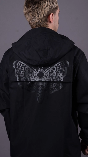 Death Moth Waterproof Tech Jacket Four Way Stretch Comfort Fit Design