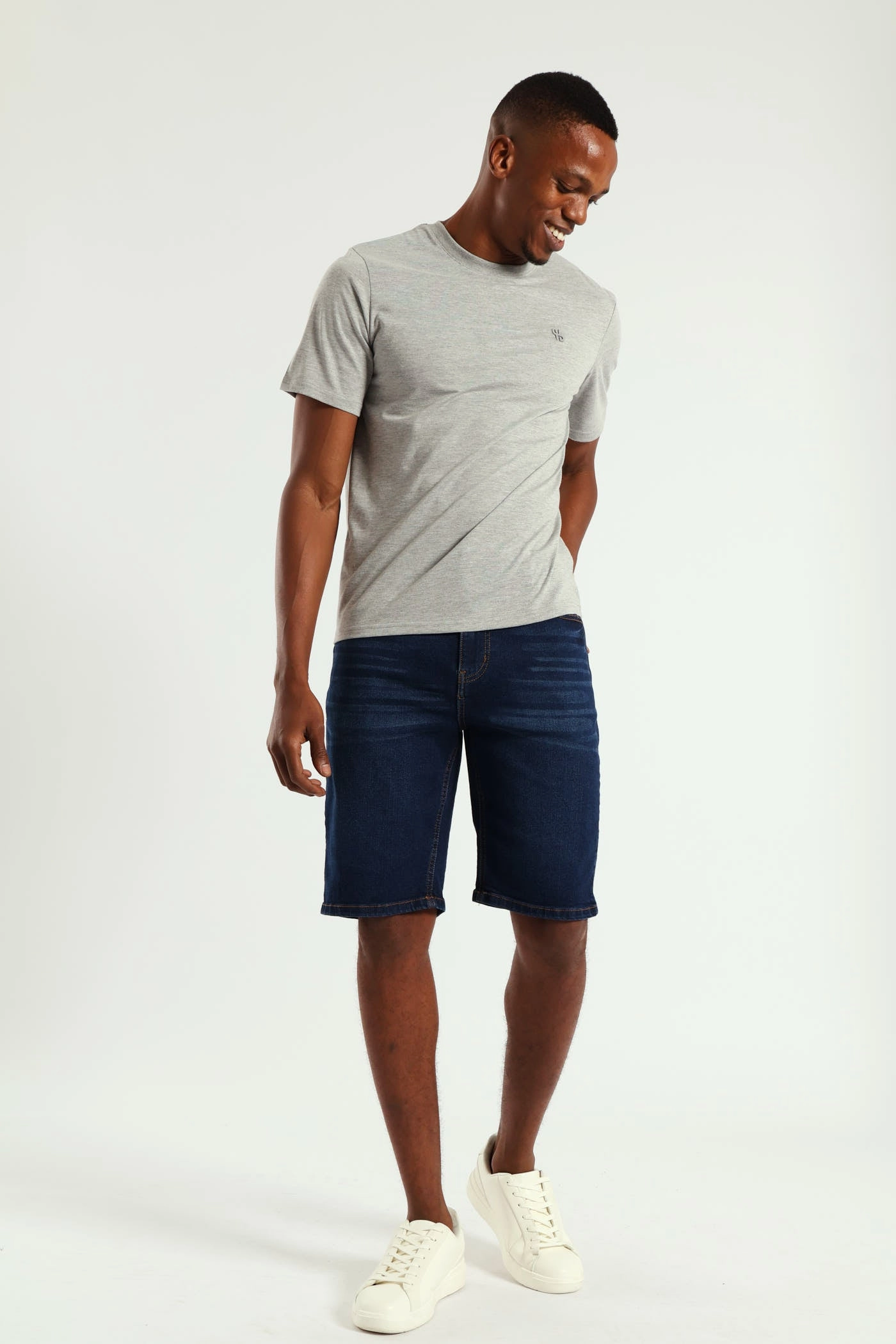 Denim Short - Dark Wash Relax Fit All Purpose Fit