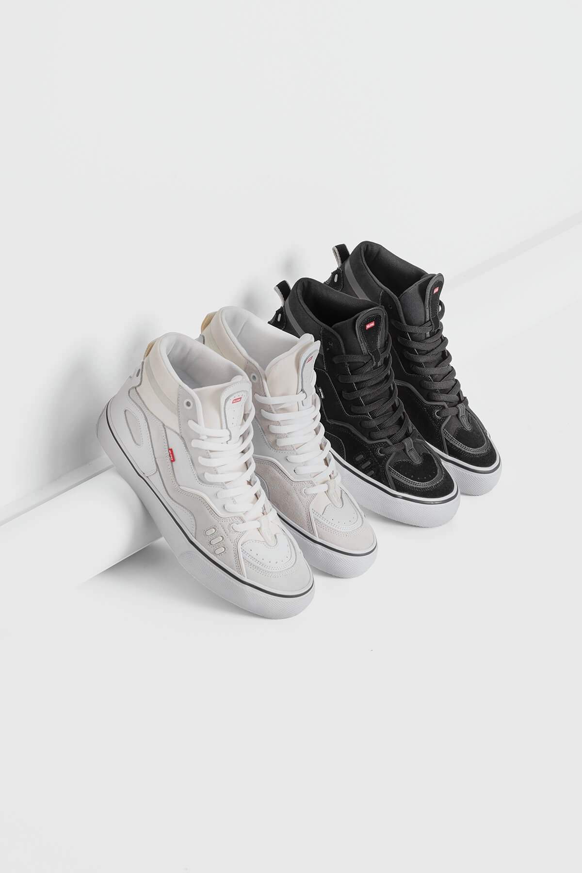 Eco Material Cold Climate Dimension - Black/White/Gum - Shoes