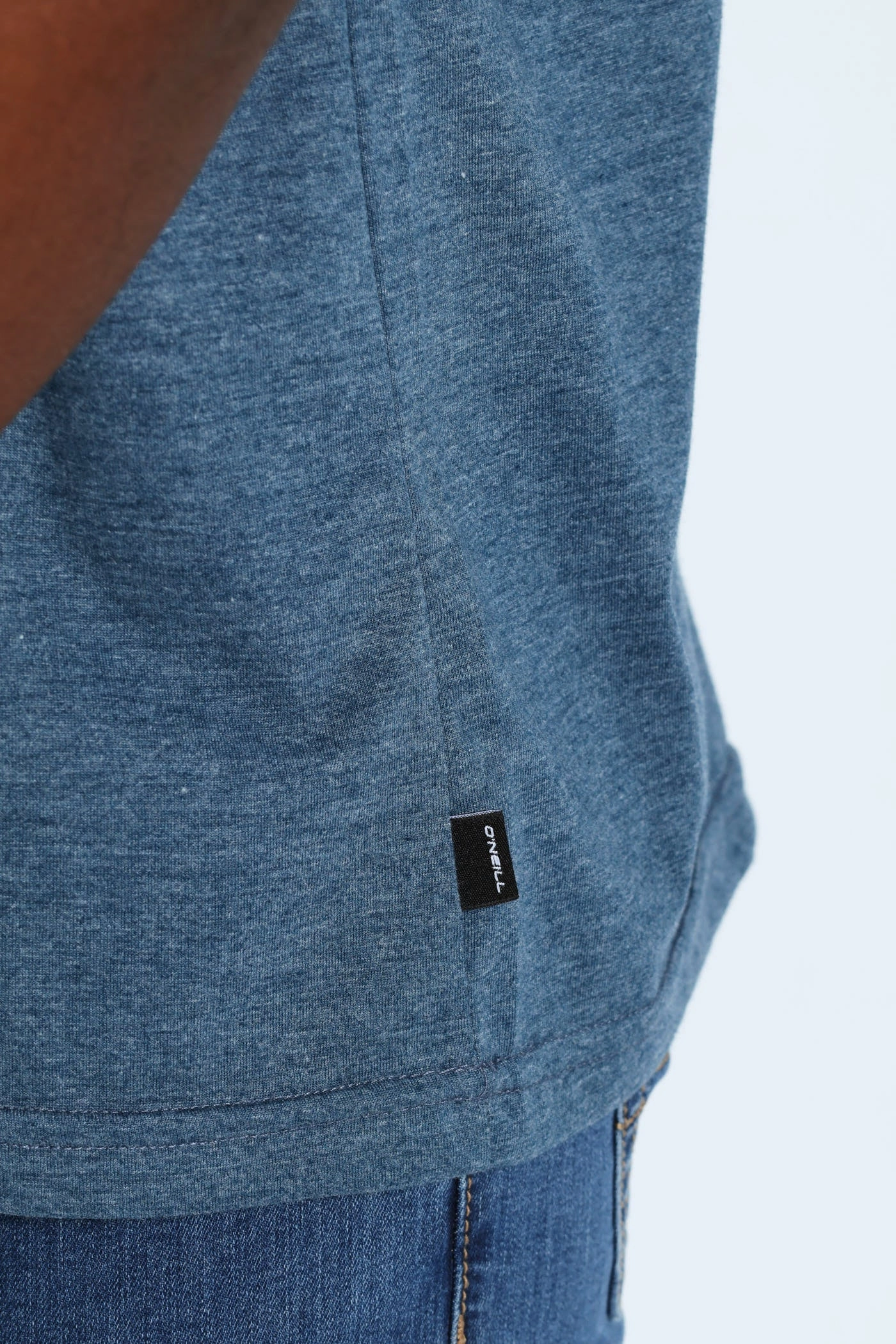 Stamped Tee - Blue Daily Casual