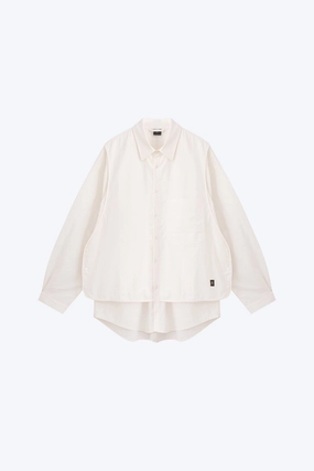 EasyCareFabric Comfortable and stylish Double Vest and Long Sleeve Shirt - White [AT]