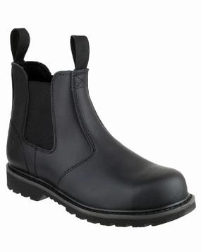 Amblers Safety Mens FS5 Goodyear Welted SRA Safety Dealer Boots Comfortable Support Warm and Cozy