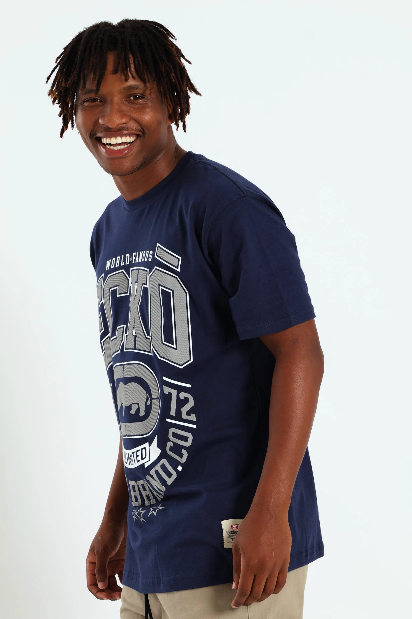 Rhino Brand Tee - Navy Versatile Layering Thermal Regulating Layer